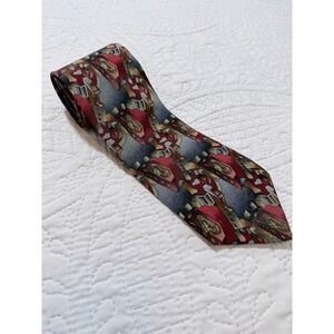 J. Garcia Mens Tie Lizard Board Collection‎ Eight Necktie Abstract Art READ